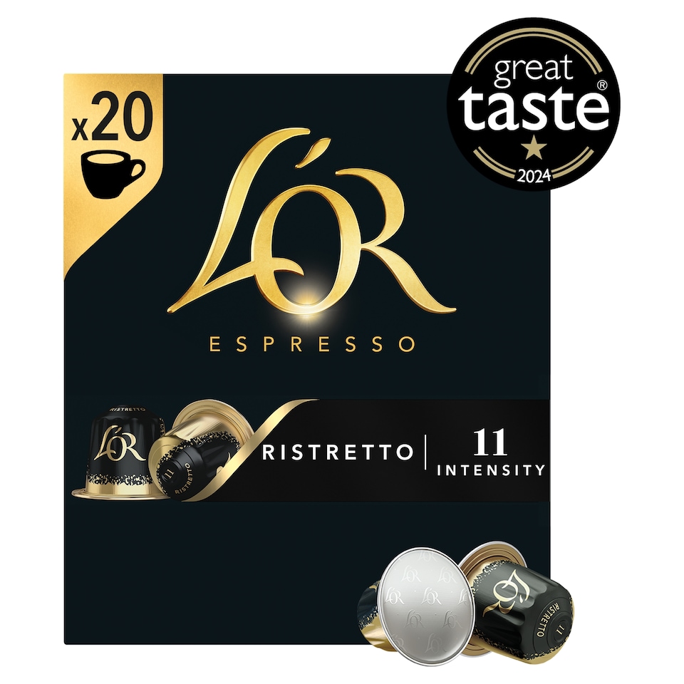 image 1 of L'or. Ristretto Pod 20 Pack 104G