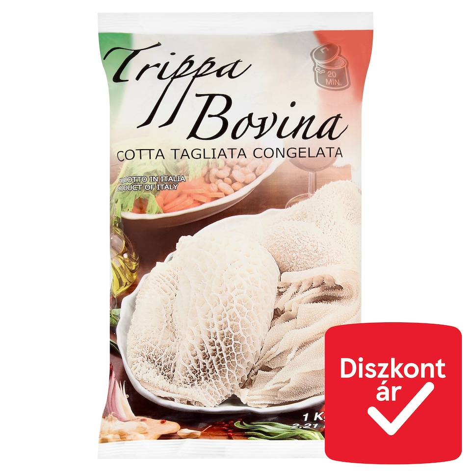 Előfőzött, gyorsfagyasztott marhapacal 1 kg
