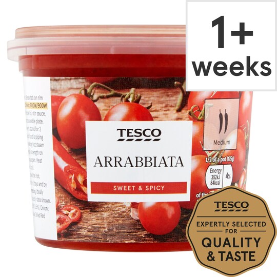 Tesco Arrabbiata Sauce 350G Tesco Groceries