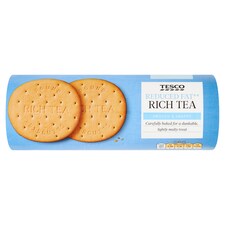 Tesco Reduced Fat Rich Tea Biscuits 300G
