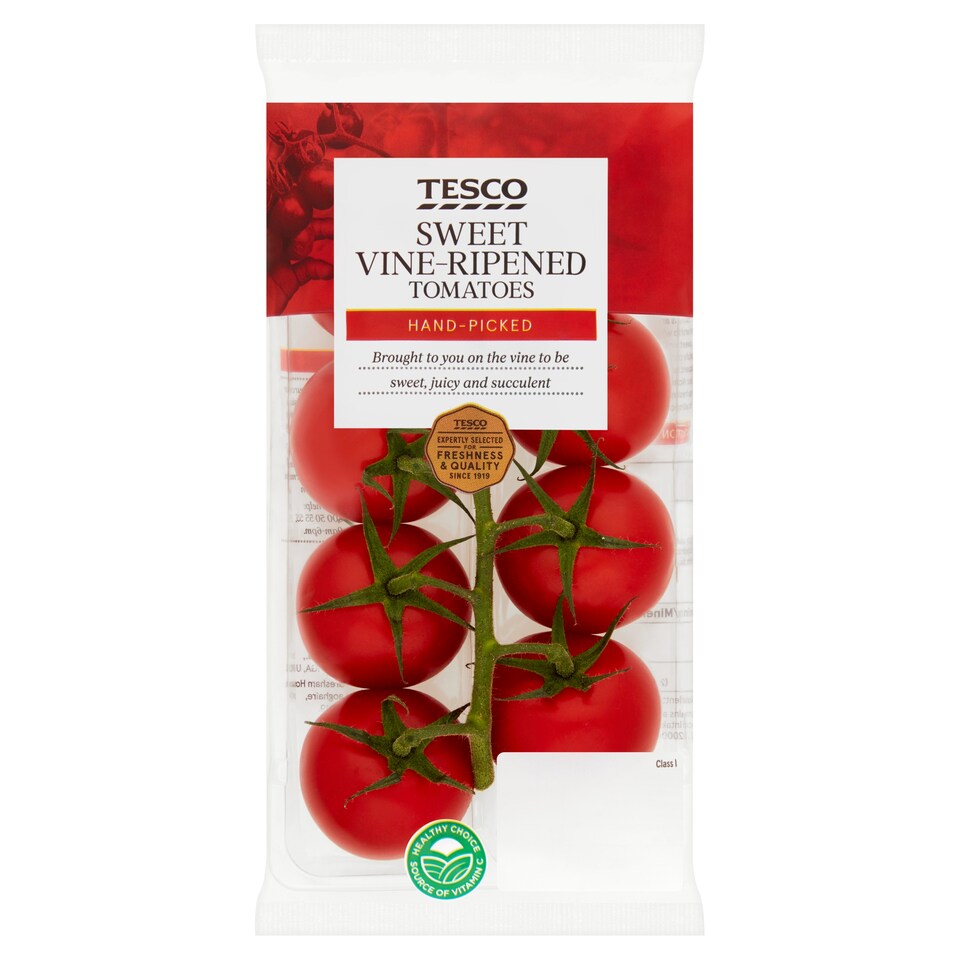 image 1 of Tesco Sweet Vine Ripened Tomatoes 230G