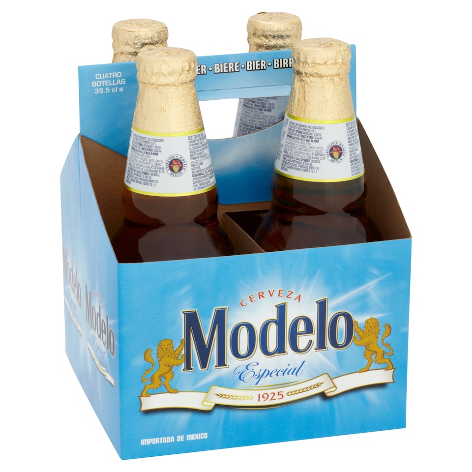 Modelo Especial Mexican Lager 4 x 355ml