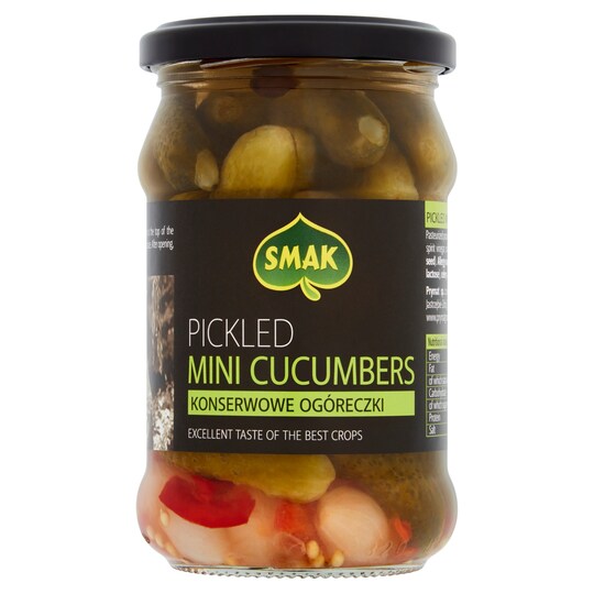 Smak Baby Gherkins 300G Tesco Groceries