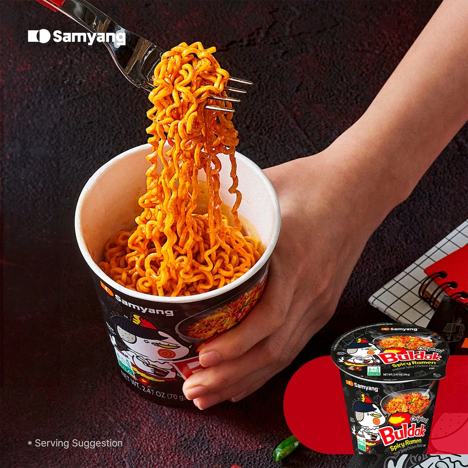 image 1 of Buldak Original Spicy Ramen Cup 70g