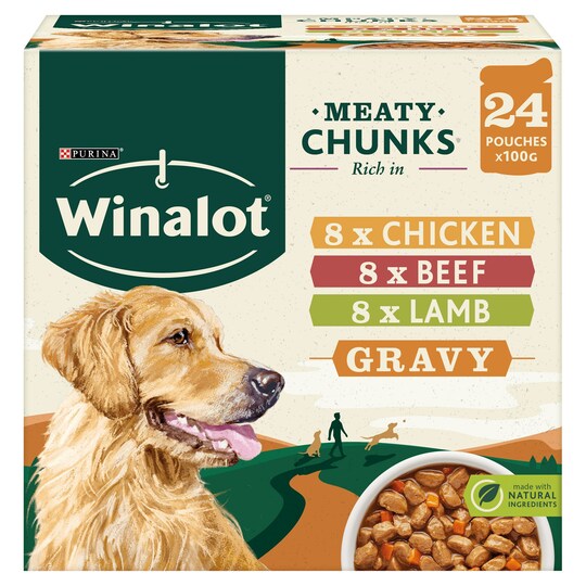 Winalot Pouch Gravy Chicken And Lamb Tesco Groceries