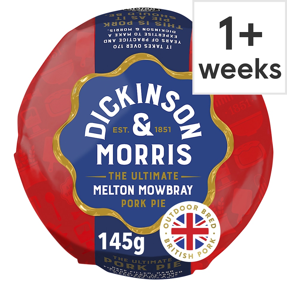 image 1 of Dickinson & Morris Melton Mowbray Pork Pie 145G