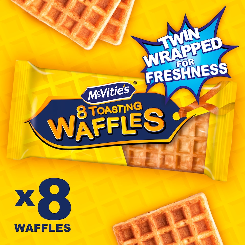 image 1 of McVitie's Toasting Waffles 8 Pack