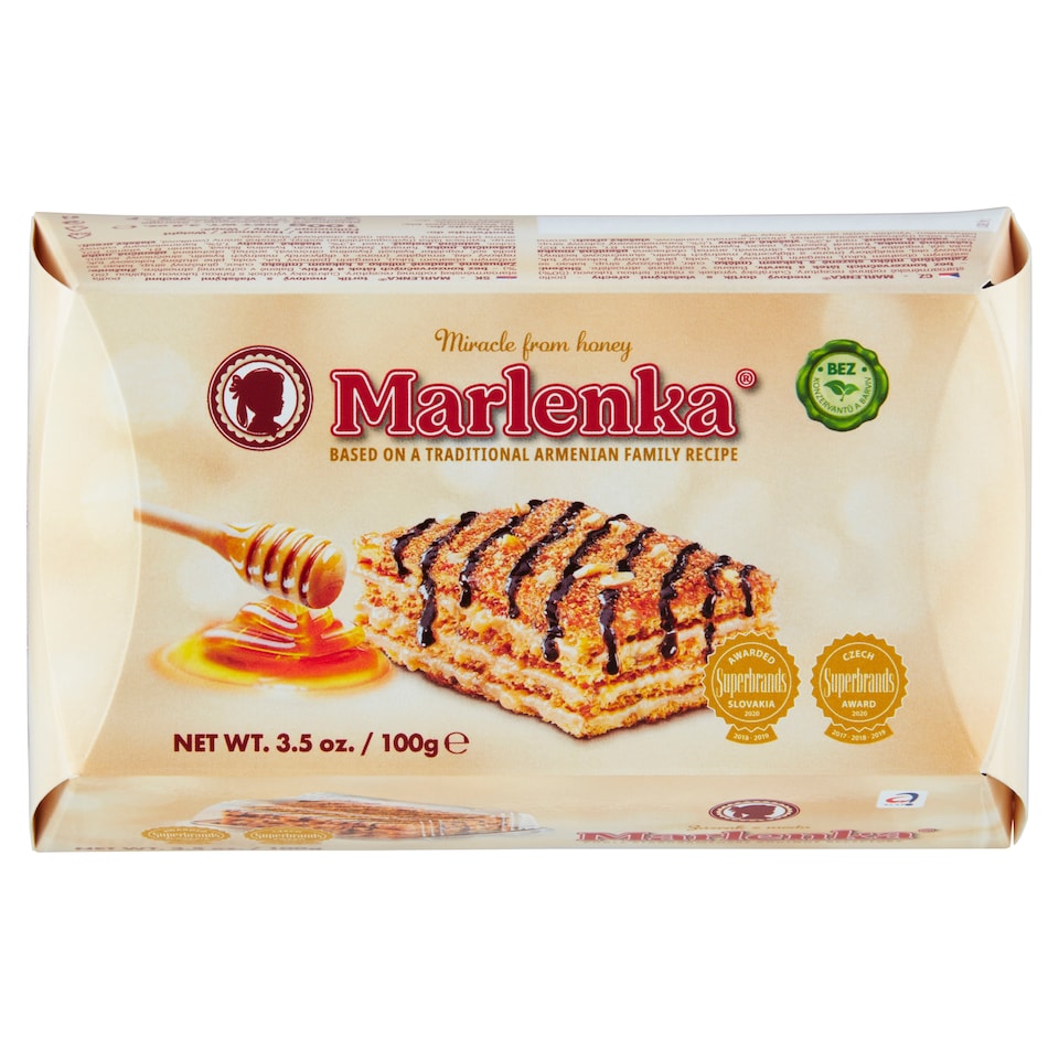 Obrázek 1 pro produkt Marlenka Medový dortík s vlašskými ořechy 100g