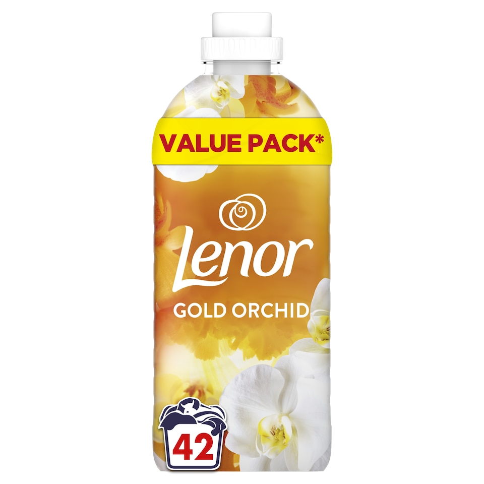 image 1 of Lenor Fabric Conditioner Gold Orchid 42 Washes 1.386Ltr