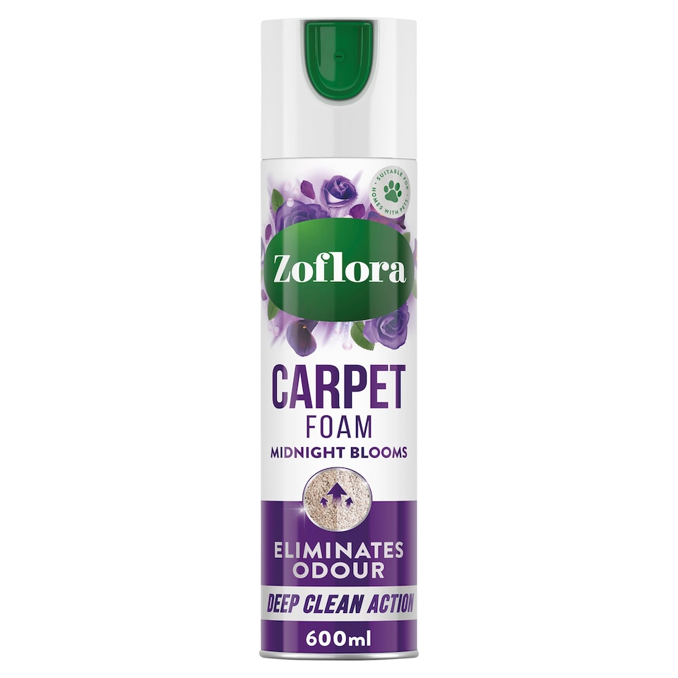 image 1 of Zoflora Carpet Foam Midnight Blooms 600ml