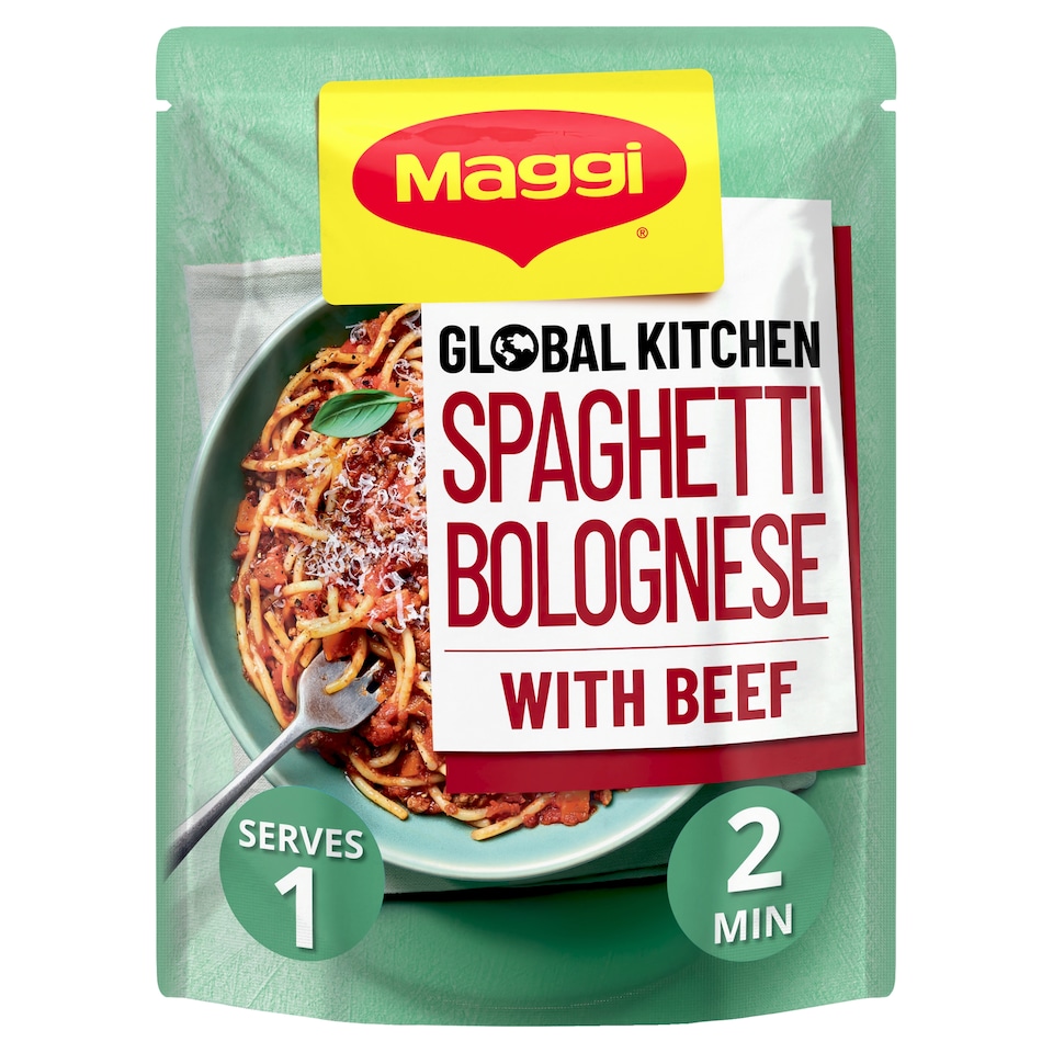 image 1 of Maggi Global Kitchen Spaghetti Bolognese with Beef Ready Meal 260g