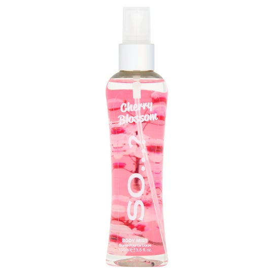 So...? Cherry Blossom Body Mist 100Ml Tesco Groceries
