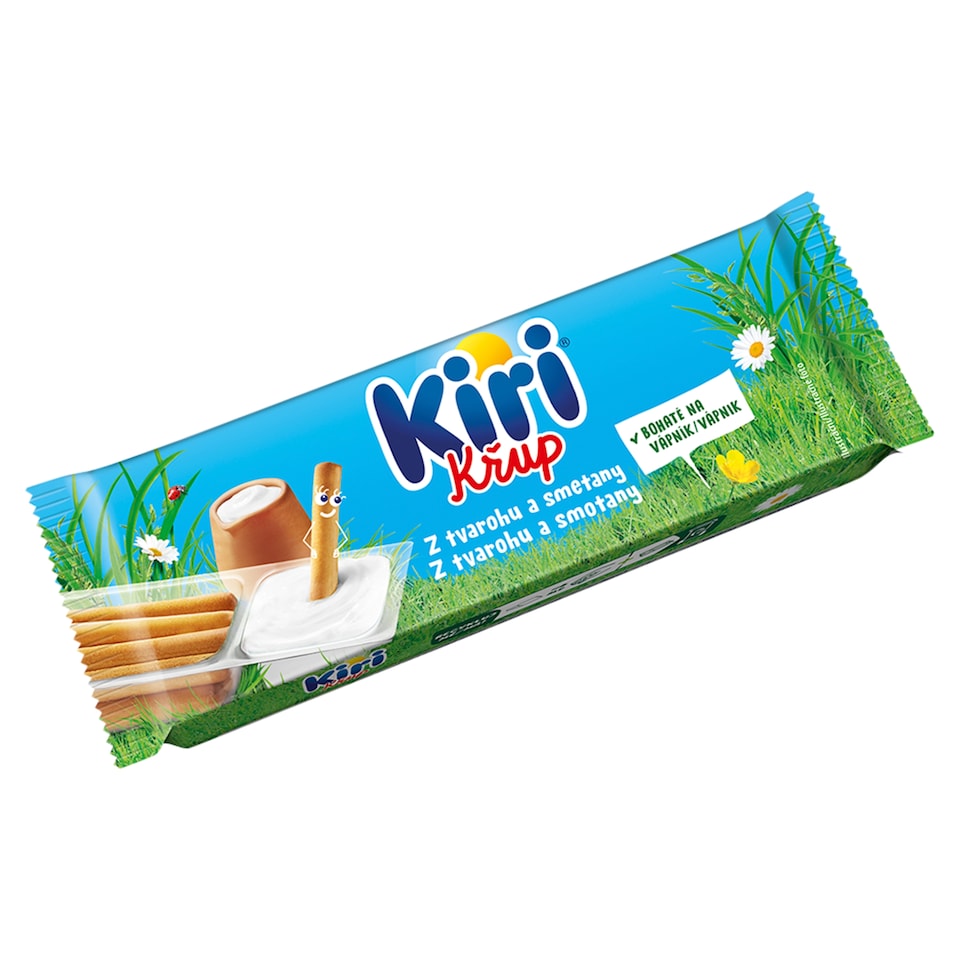 Kiri Křup Roztierateľný tavený syr a trvanlivé tyčinky 35 g