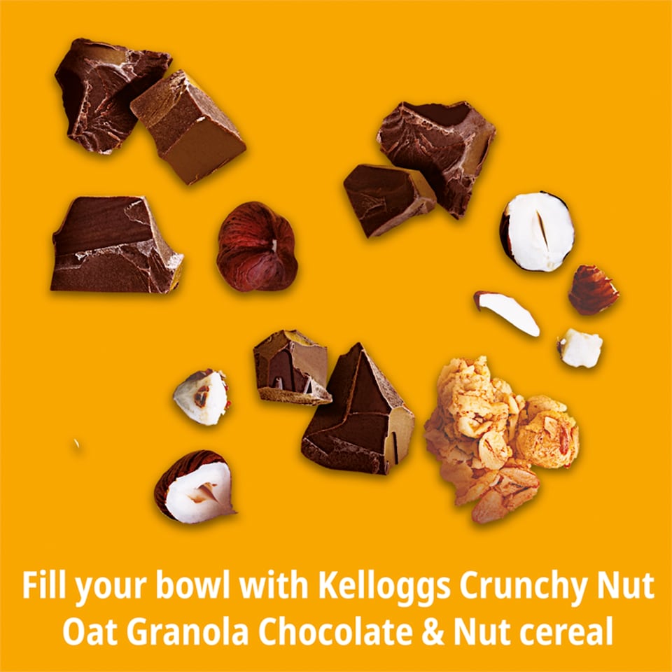image 1 of Kellogg's Crunchy Nut Granola - Hazelnut & Chocolate 600g