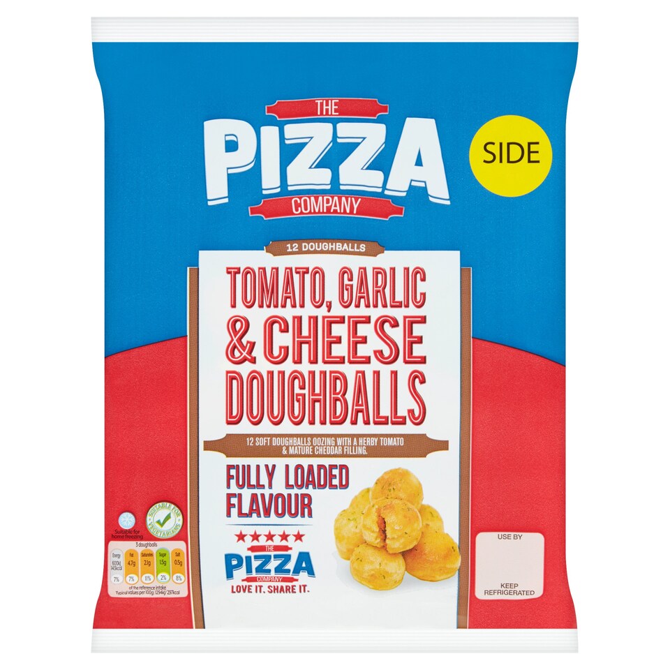 Pizza Company Cheese And Tomato Doughballs 200G