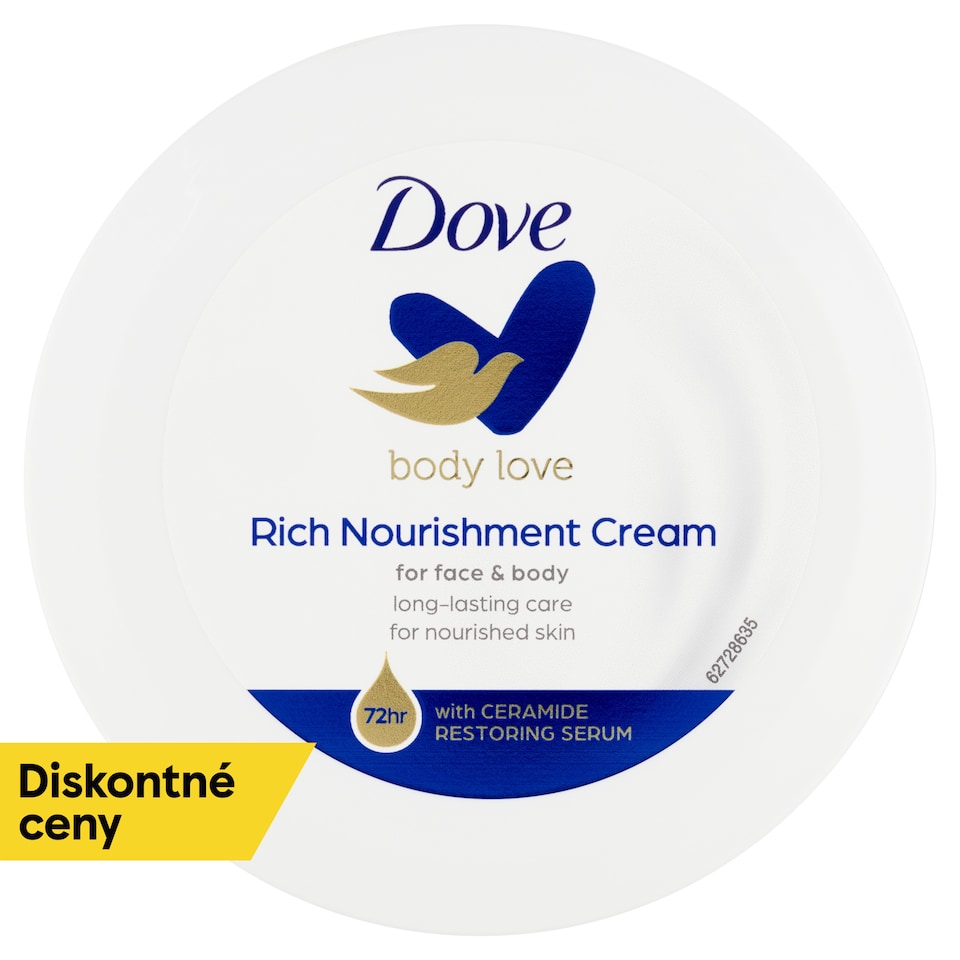 obrázok 1 z Dove telový krém bohatá výživa 150 ml