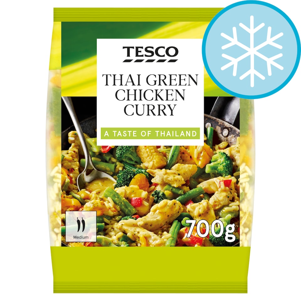 Tesco Thai Green Chicken Curry 700G