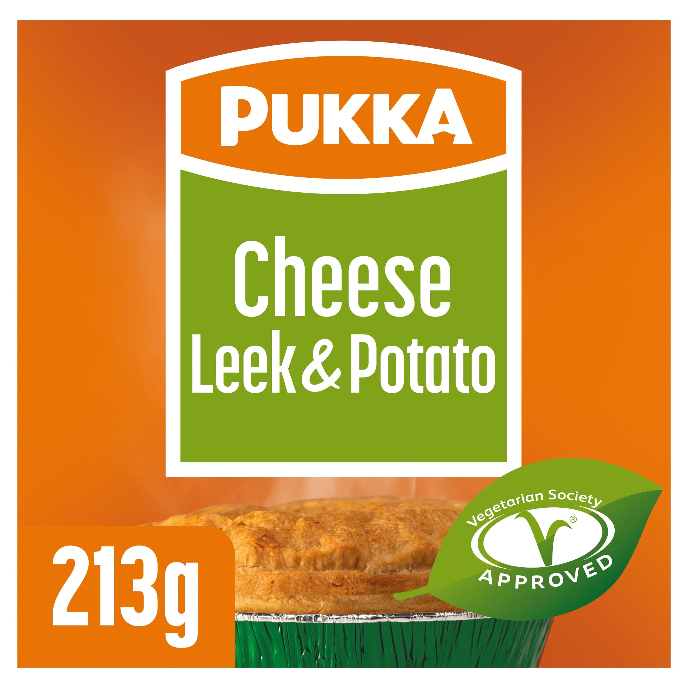 Pukka Veggie Cheese, Leek & Potato Pie