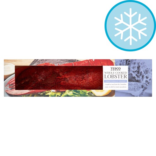 Tesco Whole Cooked Lobster 400G Tesco Groceries