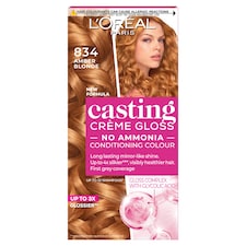 L'Oreal Paris Casting Creme Gloss 834 Amber Blonde Semi-Permanent Hair Dye