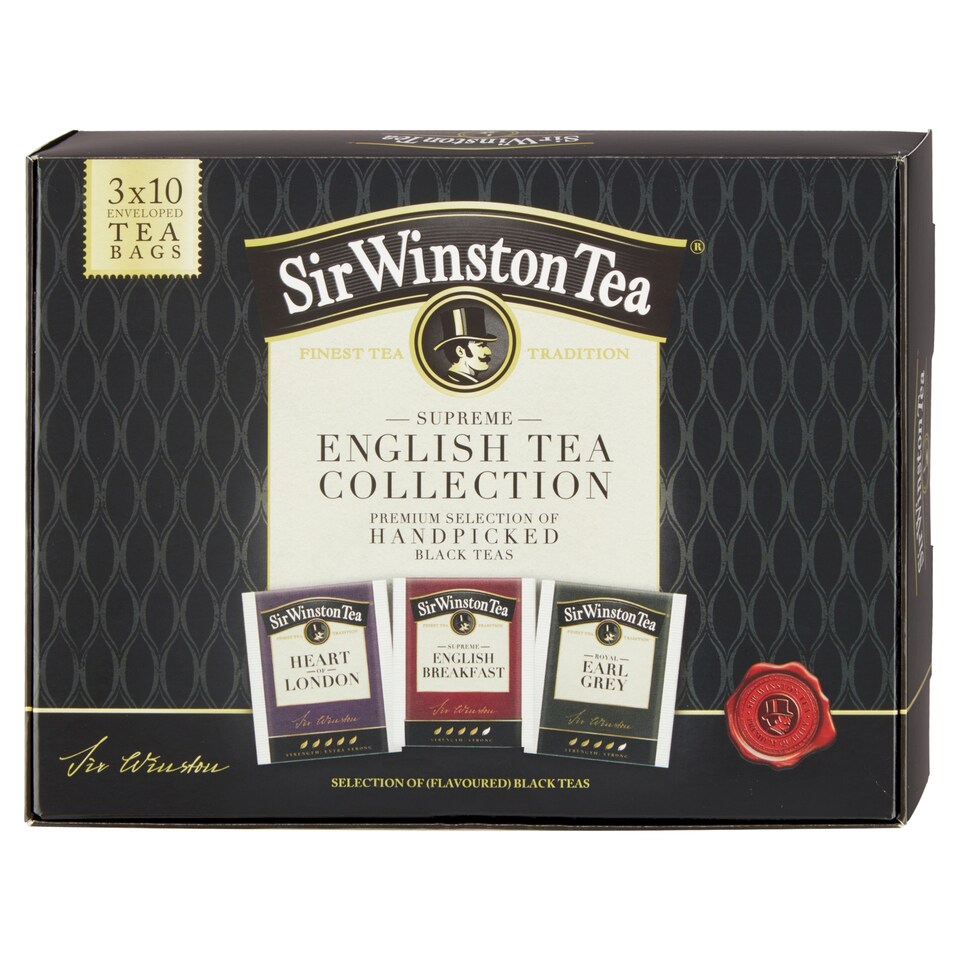 Obrázek 1 pro produkt Sir Winston Tea English Tea Collection 3 x 10 sáčků 55,5g