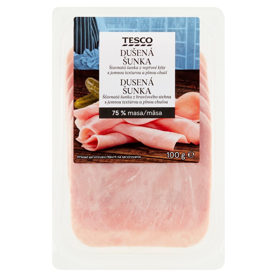 Tesco Stewed Ham 100g