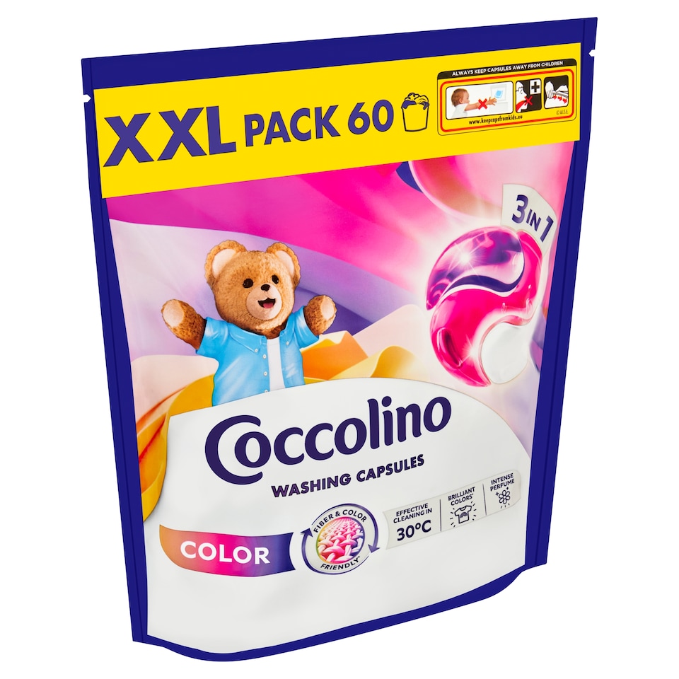 Obrázek 1 pro produkt Coccolino kapsle na praní Color 60w