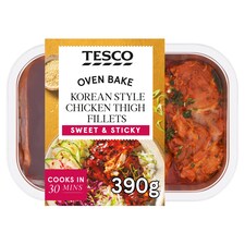 Tesco Korean Style Chicken Thigh Fillets 390g