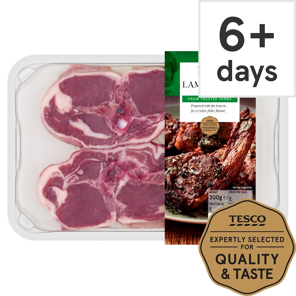 Tesco Lamb Chops 300G