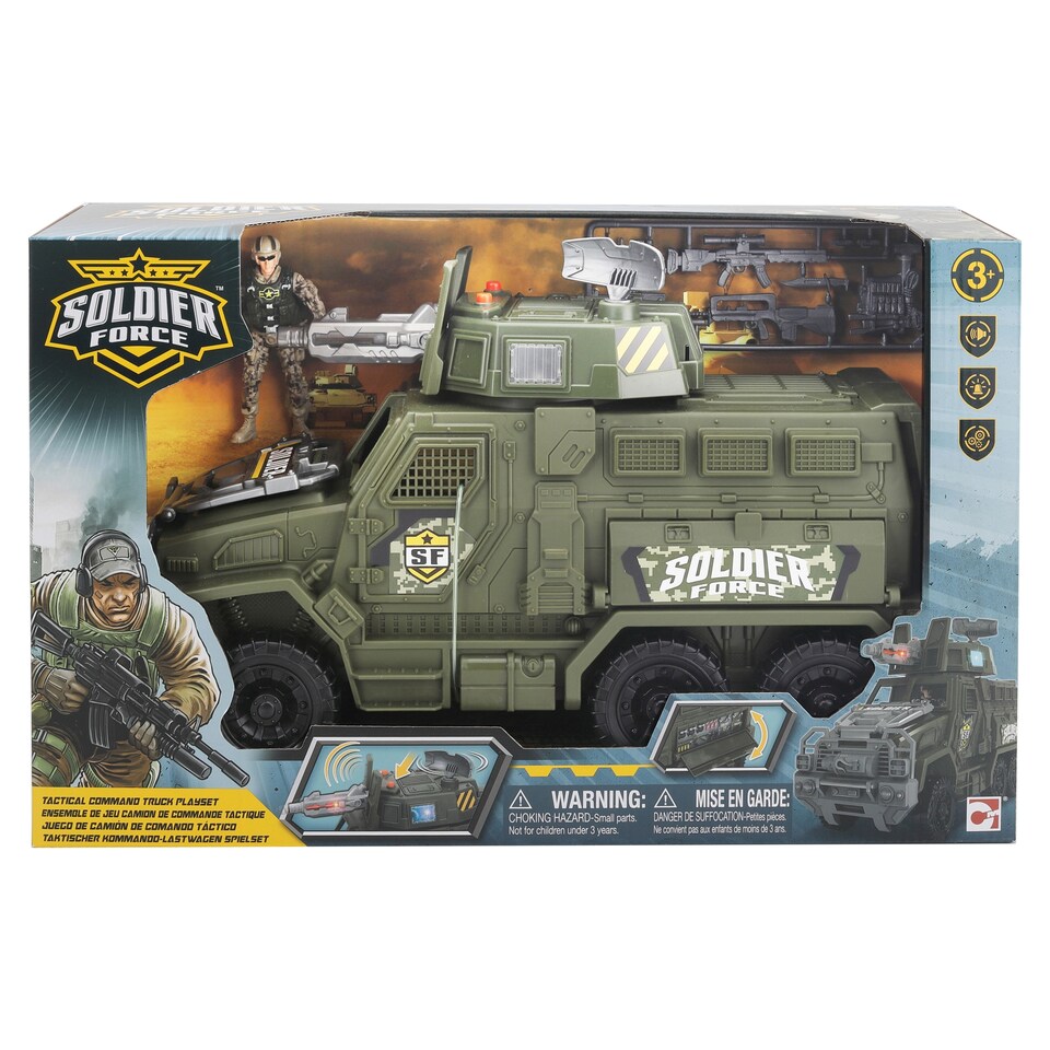 Obrázek 1 pro produkt Soldier Force Sada na hraní - bojové vozidlo