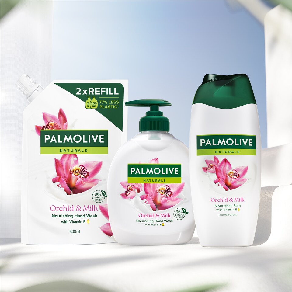 obrázok 1 z Palmolive Naturals Orchid & Milk Tekuté mydlo 300ml