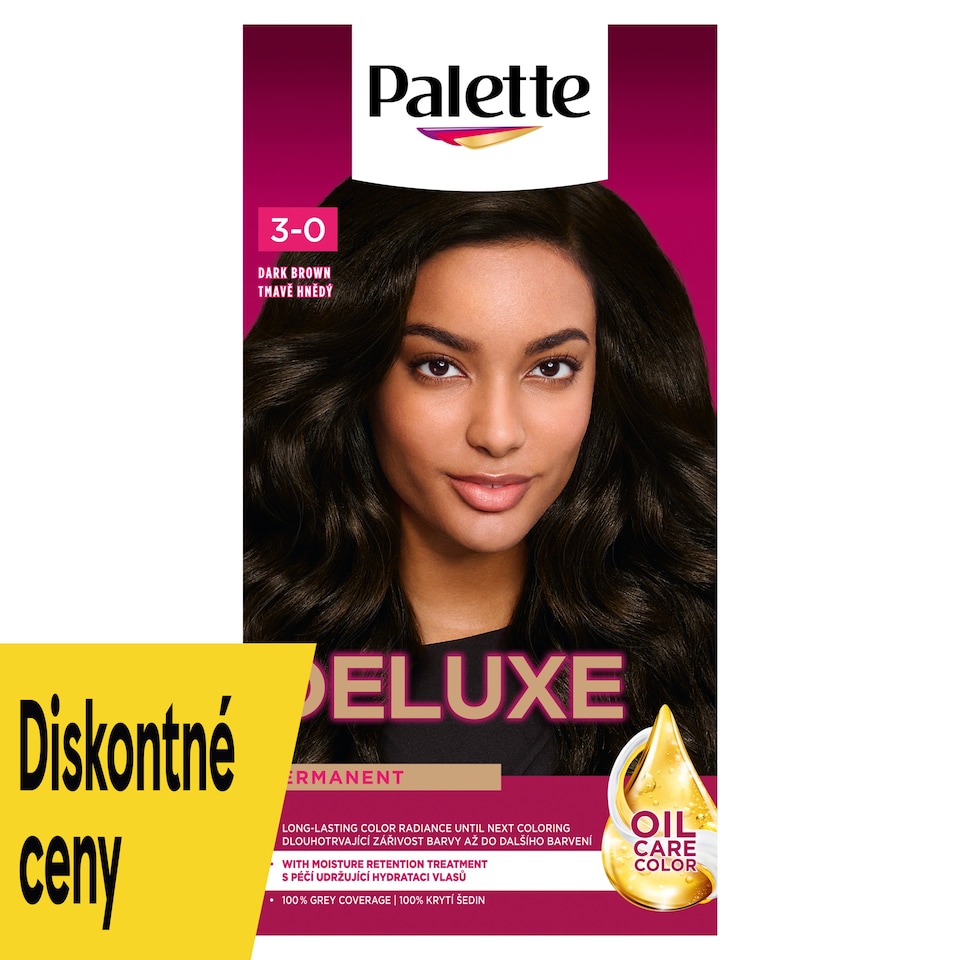 image 1 of Palette Deluxe Hair Color Dark Brown 3-0