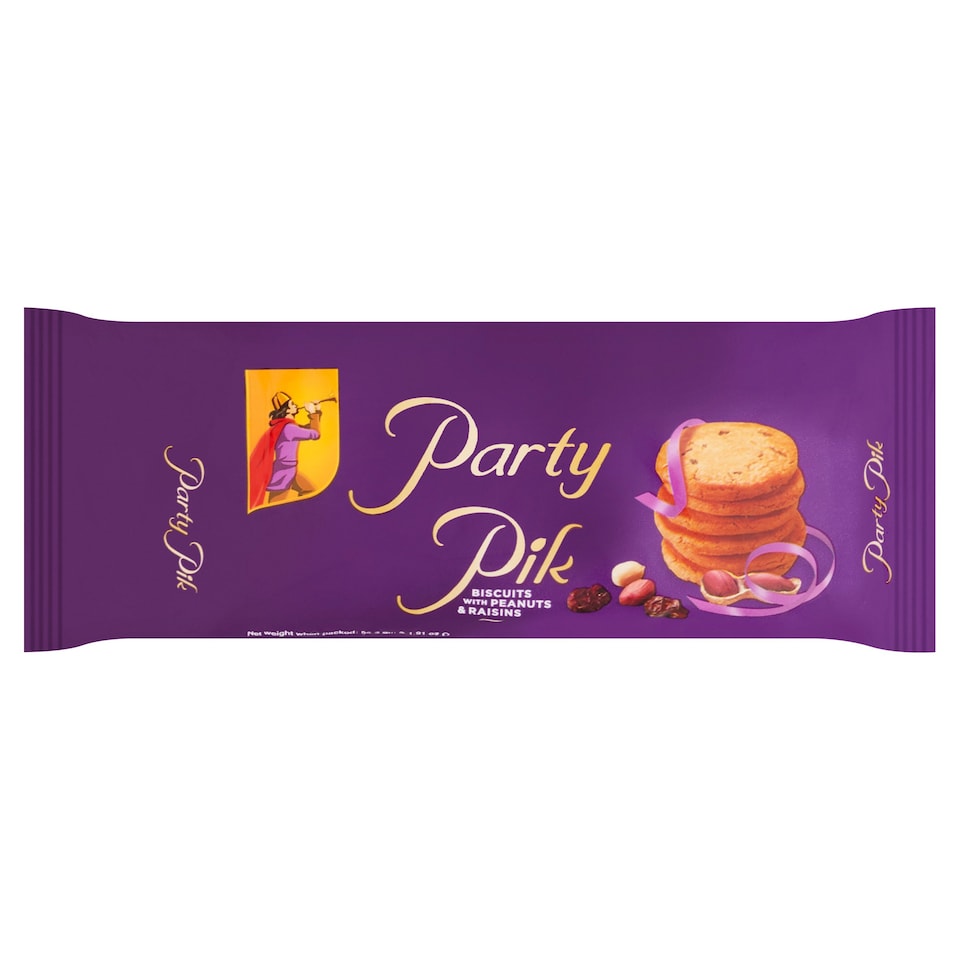 EBM Party Pik Biscuits With Peanuts & Raisins 54.3g