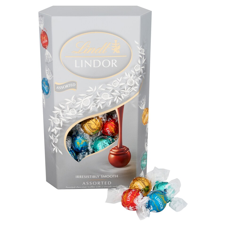 image 1 of Lindt Lindor Silver 600g