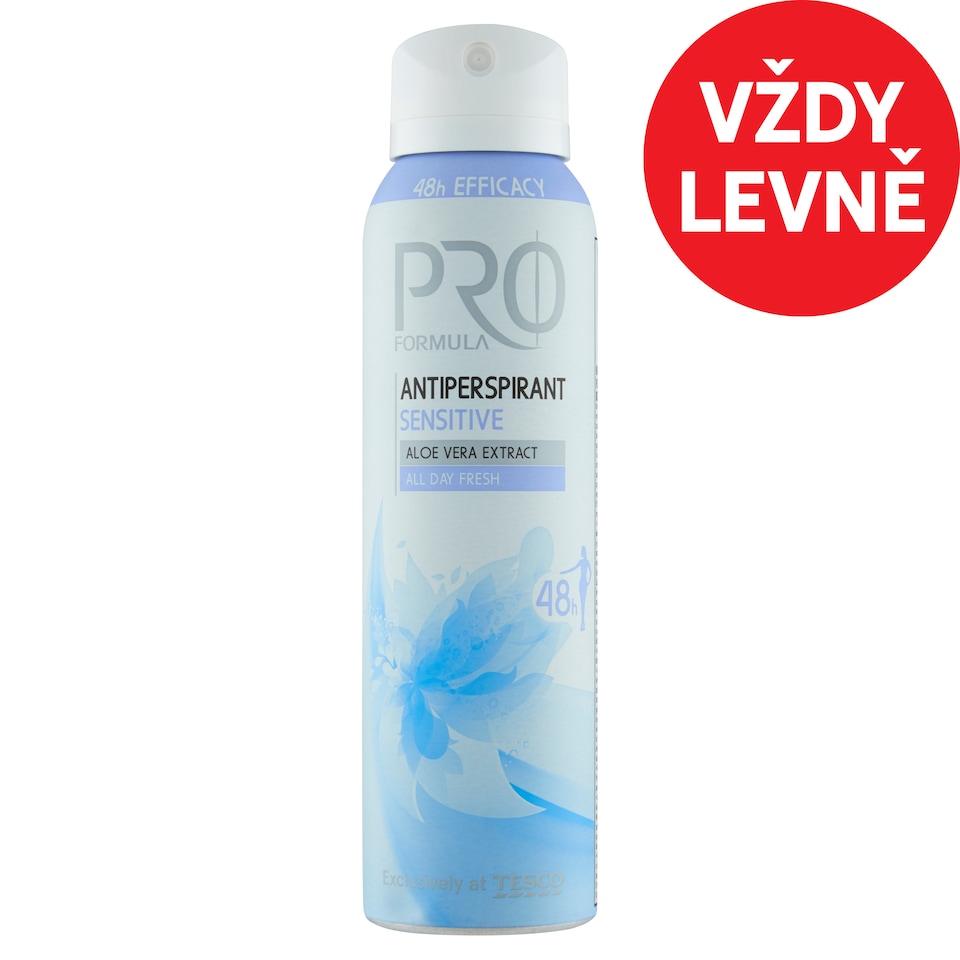 Tesco Pro Formula Sensitive antiperspirant deodorant 150ml
