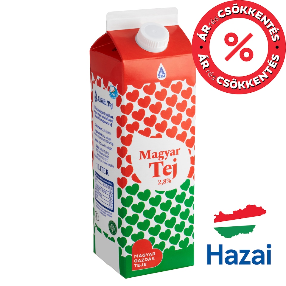 Magyar Tej ESL tej 2,8% 1 l