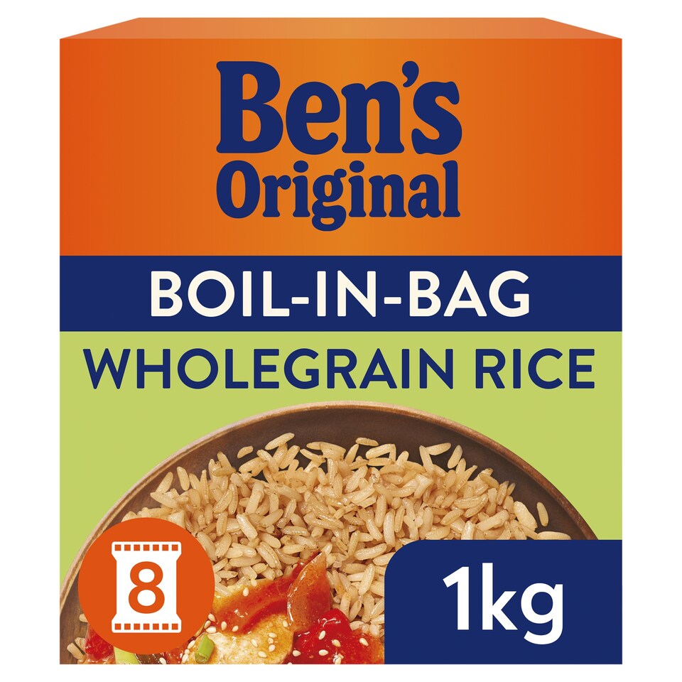 Ben's Original Boil In Bag Wholegrain Rice 1Kg