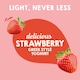 image 3 of Light & Free Strawberry Greek Style Fat Free Yoghurt 4x115g