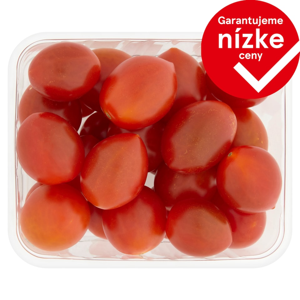 Tesco Čerstvá voľba Baby paradajky podlhovasté 250 g