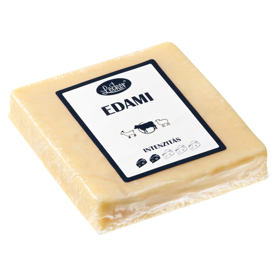 Lecker Edami félzsíros, félkemény sajt