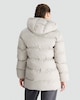 image 3 of F&F Hooded Shower Resistant Puffer Coat in Cream