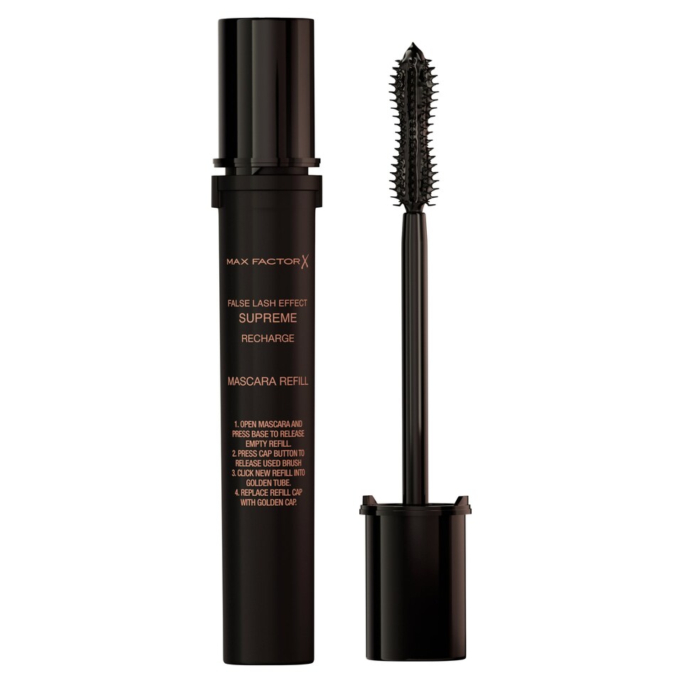image 1 of Max Factor False Lash Effect Supreme Recharge Mascara Black Refill 12ml