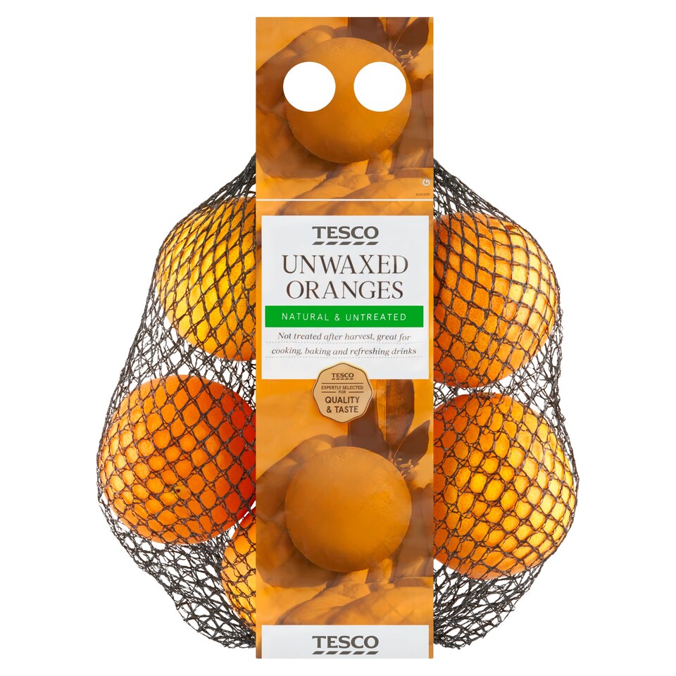 Tesco Unwaxed Oranges 1 kg