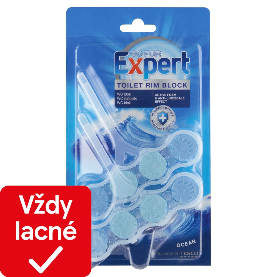 Go for Expert Ocean Toilet Rim Block 2 x 45 g (90 g)