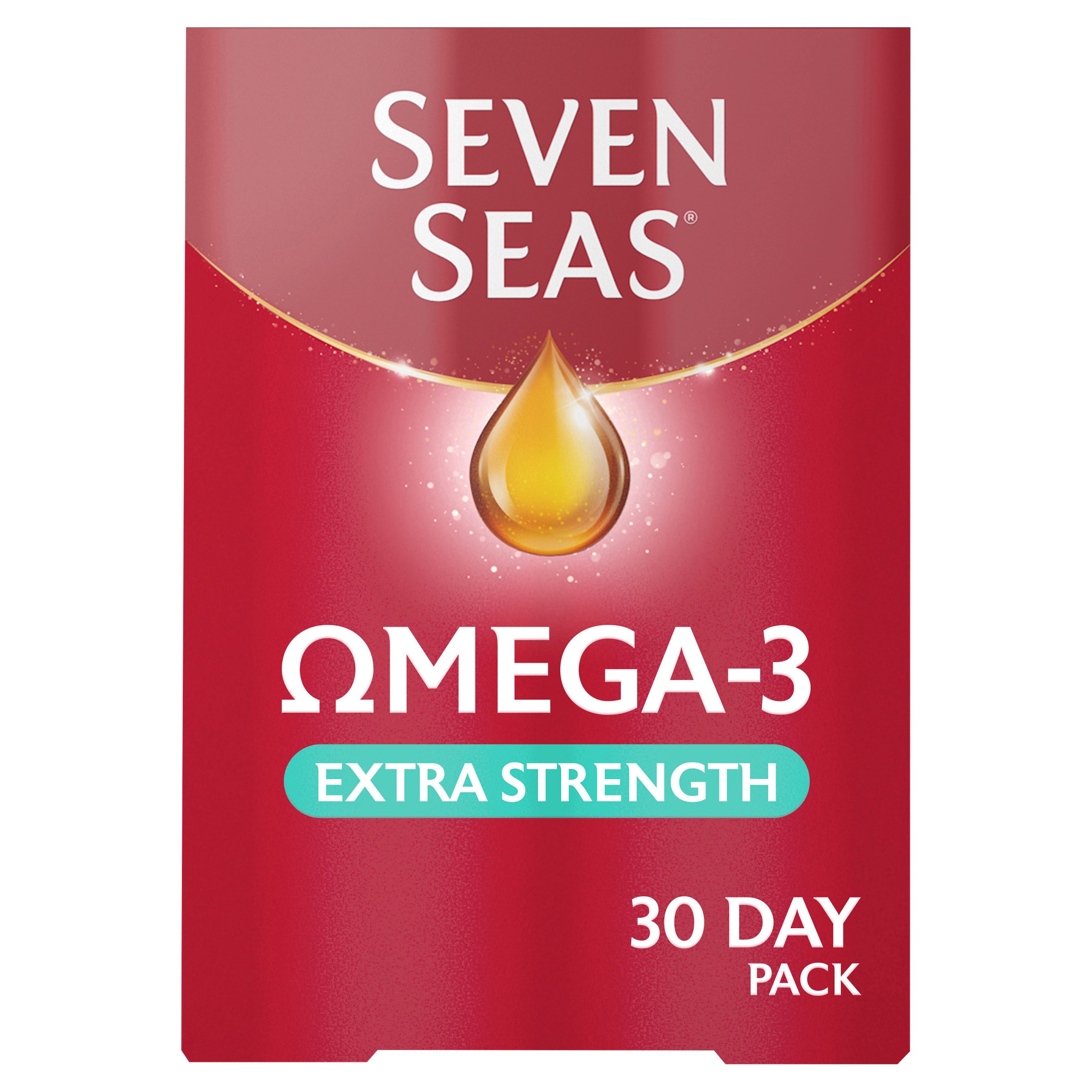 Seven Seas Omega 3 Extra Strength With Vitamin D 30 Capsules - Tesco  Groceries