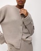 image 2 of F&F Textured Button Up Cardigan in Neutral