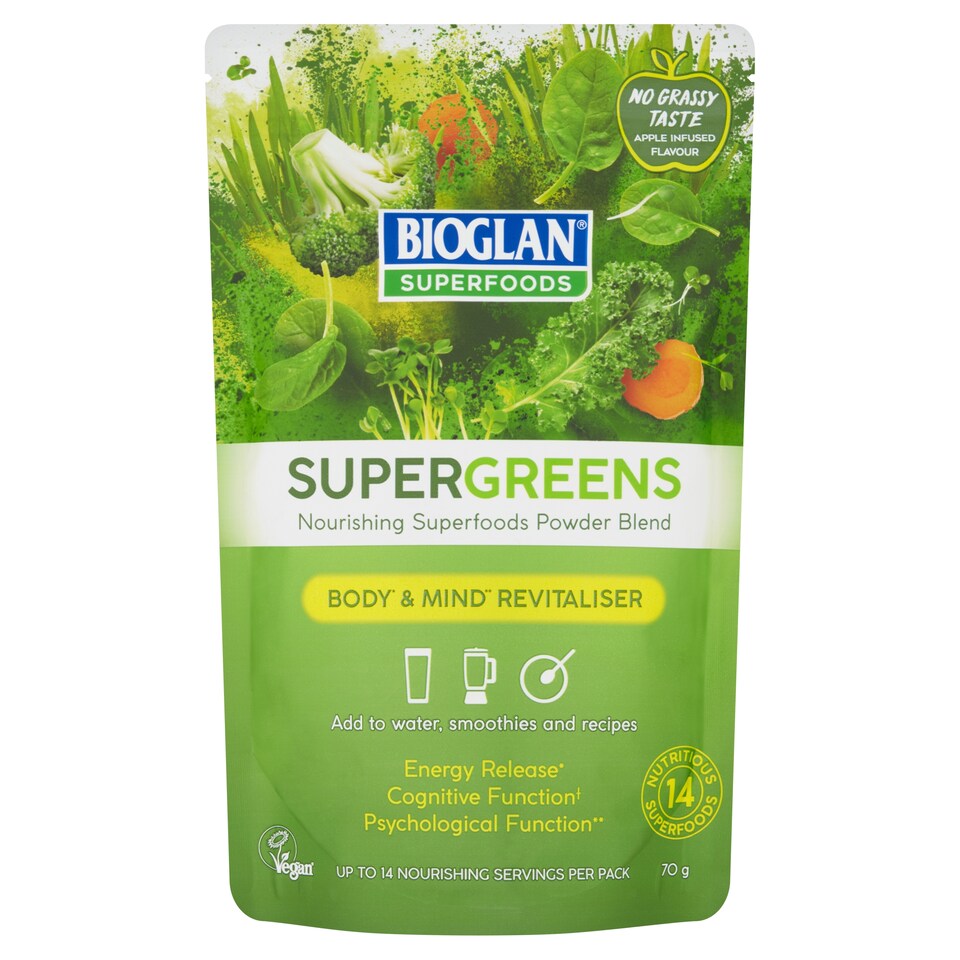 Bioglan Superfood Supergreens Powder 70G