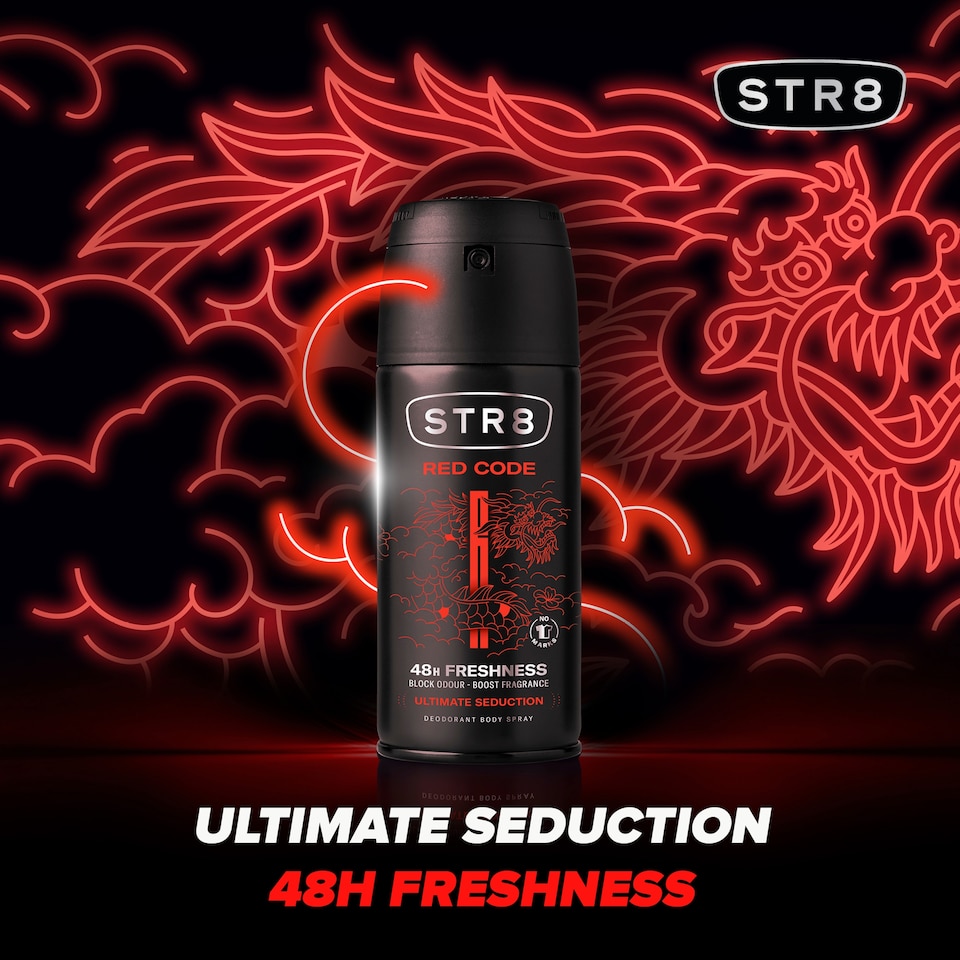 Obrázek 1 pro produkt STR8 Red Code tělový deodorant 150ml
