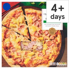 Tesco Stonebaked "The Hawaiian" Ham & Pineapple Pizza 351g