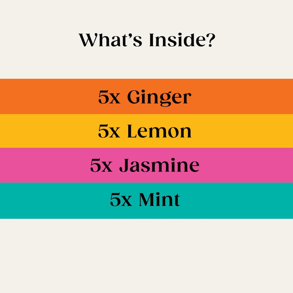 image 1 of Twinings Green Tea Classic Collection 20 Tea Bags 42.5g